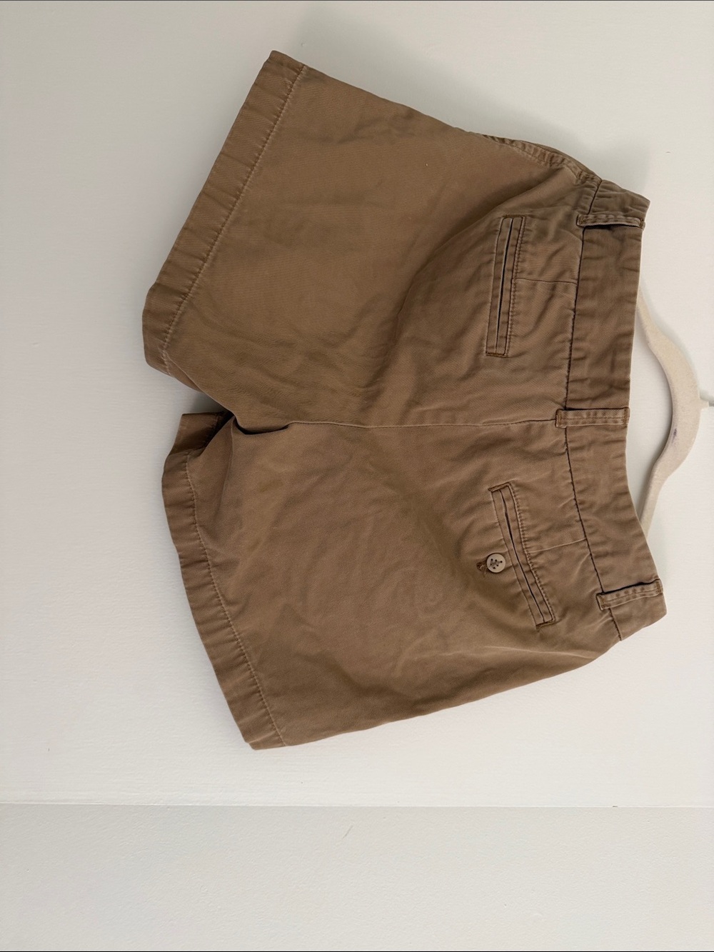 J. Crew Khaki Brown Tailored Cotton Shorts - Picture 2 of 3